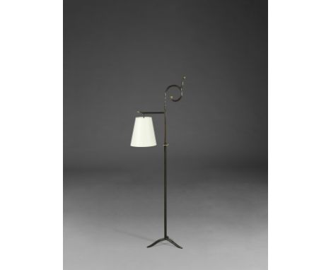 ELISABETH GAROUSTE (1946) &amp; MATTIA BONETTI (1952)Lampadaire ajustable CrosseCréation en 1996Edition Galerie En Attendant 