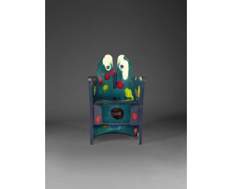 GAETANO PESCE (1939-2024)Fauteuil Nobody's Armchair de la série Nobody's perfectCréation en 2003, exemplaire de 2005 Edition 