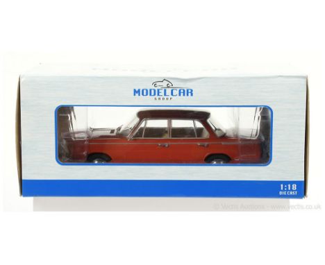 Model car group 1:18 scale - MCG18041 - BMW 2000 - Red - Mint within Near Mint window box.