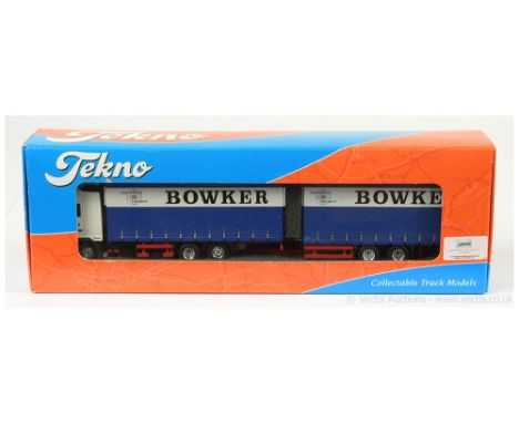 Tekno 1/50 scale Rigid Truck 53222 Volvo "Bowker" - The British Collection. Appears in Mint condition within Near Mint box.