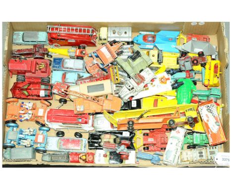 Corgi, Dinky, Matchbox + others, large group of unboxed diecast. To include Corgi Ford Zephyr Estate, Corgi ERF Cement Truck,