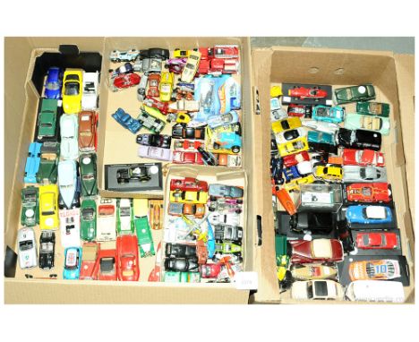 Corgi, Lledo, Hot Wheels &amp; others, large group of unboxed vehicles. To include Corgi Mercedes Benz 300 SL Gullwing, Lledo