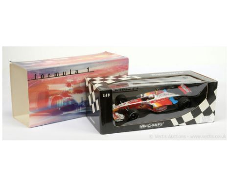 Minichamps (1/18 Scale) - 189938441-1 - "Williams F1" - "Supertec FW21" - "A. Zanardi 1999" - finished in red, white, orange,