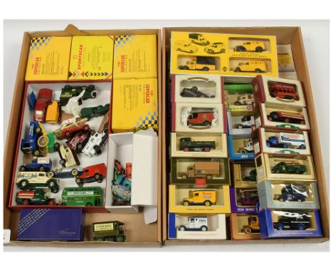 A boxed group of Lledo days gone to include Chevrolet van Creamola custard, 62000 1935 Ford articulated tanker - Regent petro