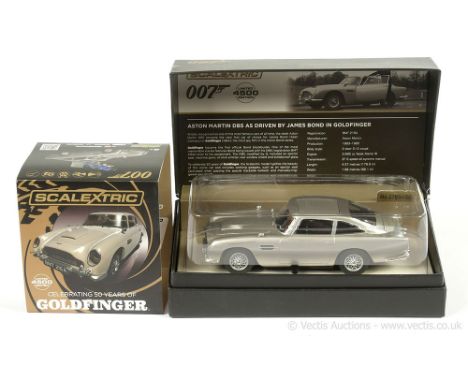 Scalextric C3664A - "James Bond" Aston Martin DB5 "Celebrating 50 years of Goldfinger" - Mint including presentation box and 