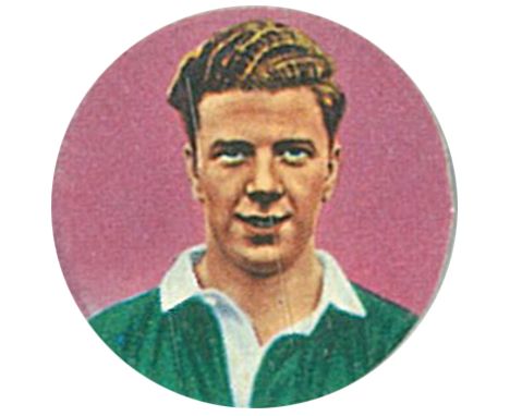 FERRERO, Footballers, R. Evans, 26mm diameter, anon, EX