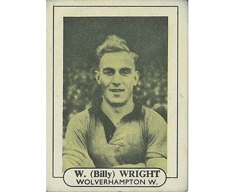 WILKINSON, Popular Footballers, No. 11 Wright (Wolves), slight corner knocks, VG