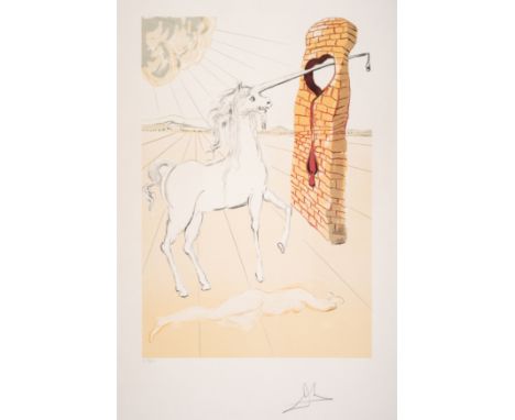 Salvador Dal&iacute; (1904-1989)The Agony of Love, from Dal&iacute; Retrospective (Field 78-10D; M&amp;L 1556g)Lithograph pri