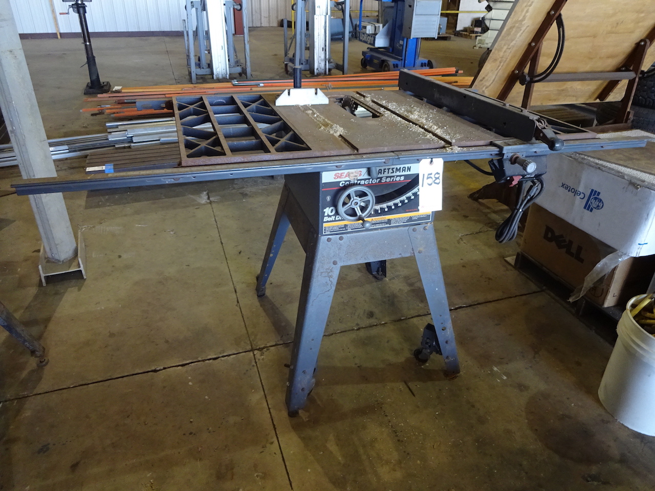 SEARS CRAFTSMAN MODEL NO. 113.298844 10" CONTRACTOR SERIES TABLE SAW S