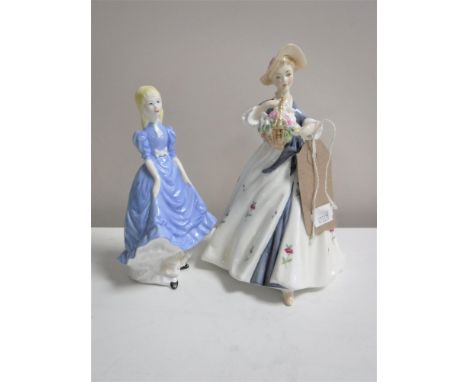 Two Royal Worcester figures, Summers Day and Coquette