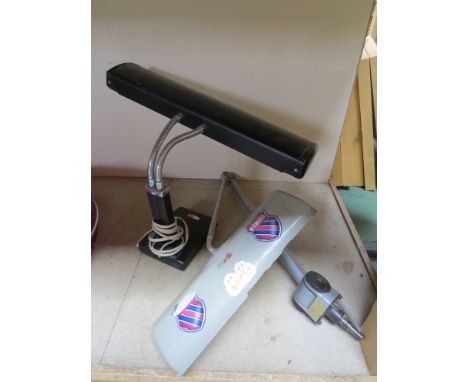 A desk light and another similar 