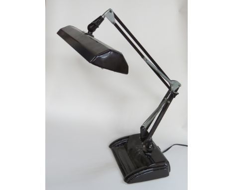 A Dayton articulated desk lamp 