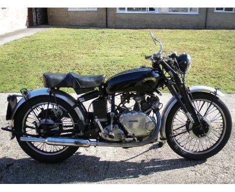 1950 Vincent Comet Series C Registration number ADX 63 Frame number RC/1/5025 Engine number F5AB/2A/3125 Original unrestored 