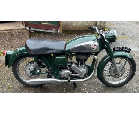 1959 Norton ES2 Registration number 653 AWD Frame number R485475 Engine number R485475 21,420 recorded miles Original matchin