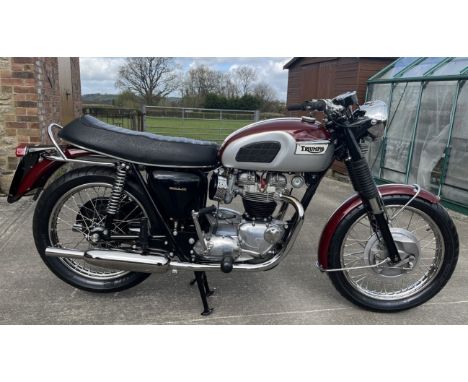 1970 Triumph T120 Bonneville Registration number YYD 38H Frame number CD44799 T120 Engine number CD44799 T120 Totally restore