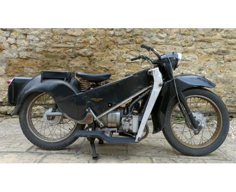 1963 Velocette LE Registration number 852 GOV Frame number Engine number Restored to working order by Cornish Classics Finish