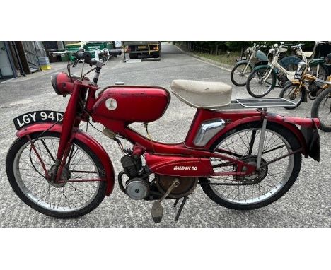 1966 Raleigh RM11 Super TouristRegistration number LGY 94DThis was British manufacturer Raleigh's attempt at producing a styl