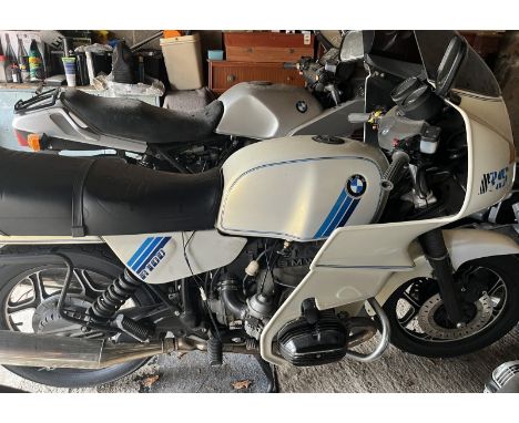 1987 BMW R100  Being sold without reserve  Registration number D528 HJD  Frame number 0160922  Engine number 08870049 53,698 