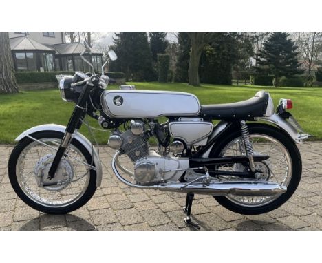 1962 Honda CR93 Street Model Frame number CR93 2100037 Engine number CR93 E 2100041 Twin cylinder 125cc DOHC producing 16.5 b