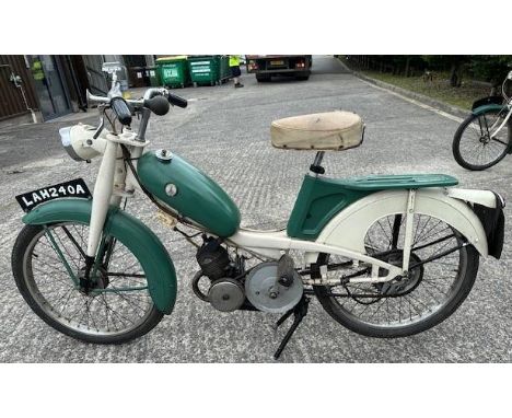 1963 Raleigh RM4 Automatic mopedBeing sold without reserveRegistration number LAH 240ARestoration was started by the previous