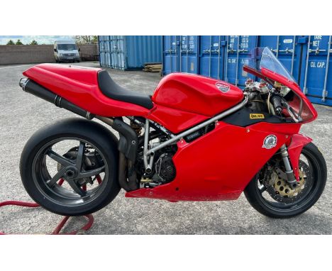 1995 Ducati 916/996 Frame number ZDM1PB 6SXTB006214 Engine number ZDM 996 W4 002010 Purchased 2016 Fitted 996 factory replace