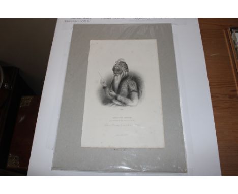 A Runjeet Singh print after a drawing by Holmes Winter, folio of various prints etc.
