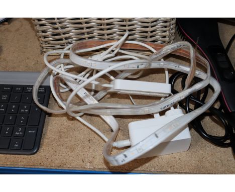 A Phillips Hue LED strip light AF