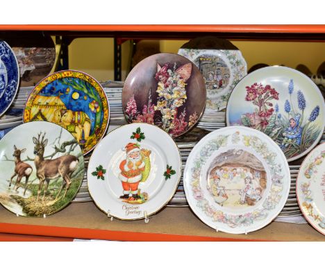 A LARGE QUANTITY OF BOXED COLLECTOR'S PLATES, comprising  seven plates in the Wedgwood  Colin Newman's  Country Panorama coll