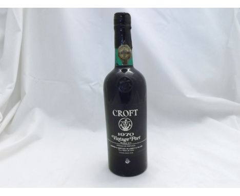 1 bt 1970 Croft Vintage Port  