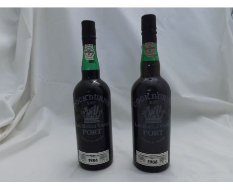 1 bt 1986 Cockburn LB Vintage Port; 1 bt 1984 Cockburn LB Vintage Port (2 bottles) 