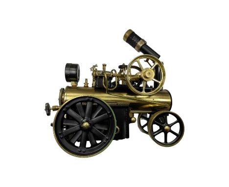 A Wilesco D430 Steam Engine in original box (box water damaged)