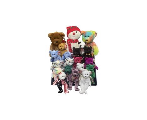 A further extensive collection of TY Beanie Baby / Buddy bears (some duplicates) with tag protectors, to include: - Britannia