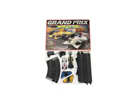 A boxed Hornby Grand Prix Scalextric set(unchecked for completeness)