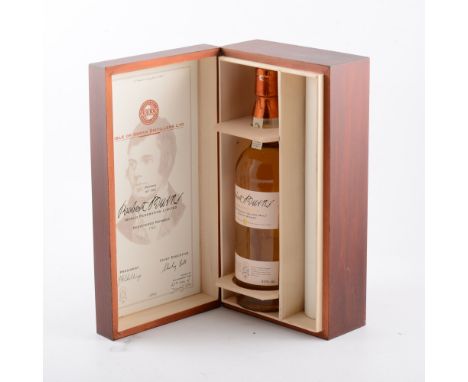 Isle of Arran, single island malt scotch Whisky, Robert Burns World Federation Presentation Bottle, registered No. 1763, with