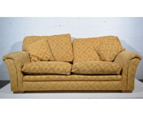 Modern three seater sofa, 206cm.