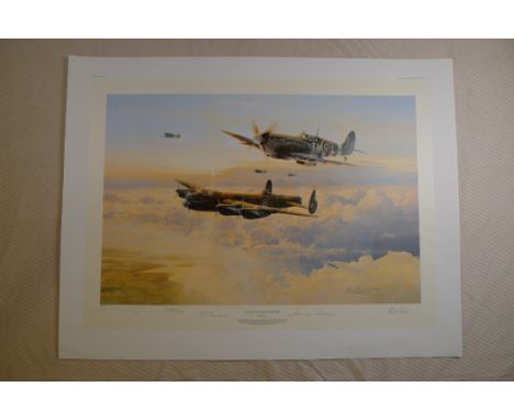 Robert Taylor Escort for the Straggler Commemorative Edition. This print is from the Commemorative Edition number 37 , 150 pu