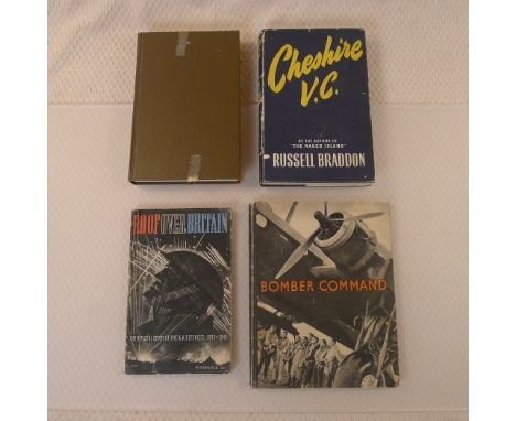 WW2 , RAF , Battle of Britain Four various interesting vintage books comprising an original copy of Bomber Command The Air Mi