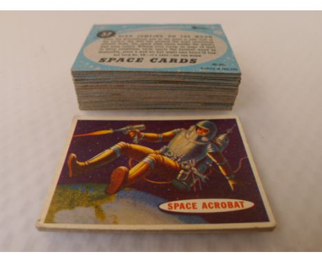 47 original Space Cards Issued by A & BC circa 1957, 1958 (small A & BC logo). The full set of these fascinating futuristic s