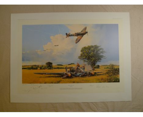 Robert Taylor Fight for the Sky Artist Proof Aces Edition. This is the first print in Robert Taylor's highly exclusive Battle