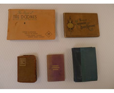 5 x various antique , vintage interesting small books comprising a rare surviving copy of Bolton's Assembly Guide Containing 