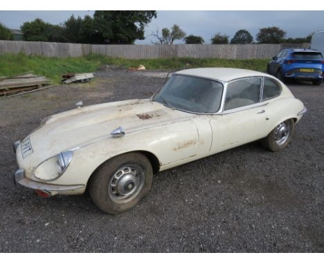 A 1972 JAGUAR SERIES 3, 5.3L E-TYPE CAR, registration number 3 PVT included, approximate mileage 78,352, with logbook, chassi