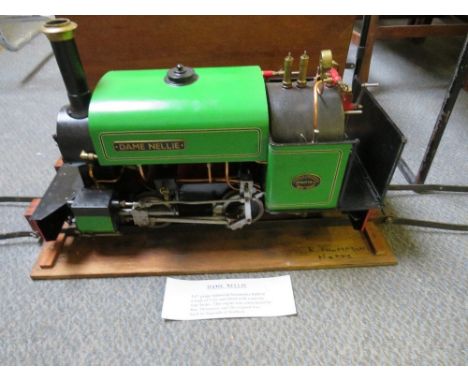 A 5" INDUSTRIAL LOCOMOTIVE, built to a scale of 1:10, fitted with a marine type boiler, constructed by R. Thompson after the 
