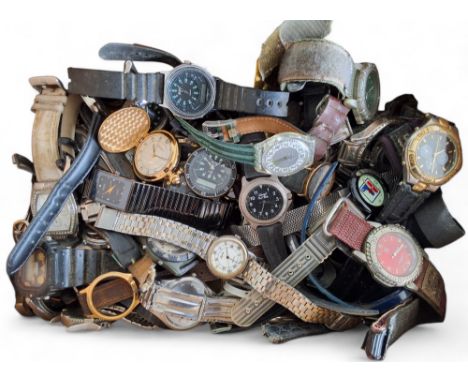 Watches - for repair or parts various watches including Swatch, Sekonda, Fila, Avia, Timex etc. qty. 