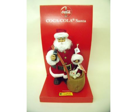 A Steiff 'Coca Cola' teddy bear  Father Christmas, boxed limited edition