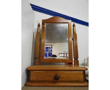 Dressing Table Mirror with Trinket Drawer 