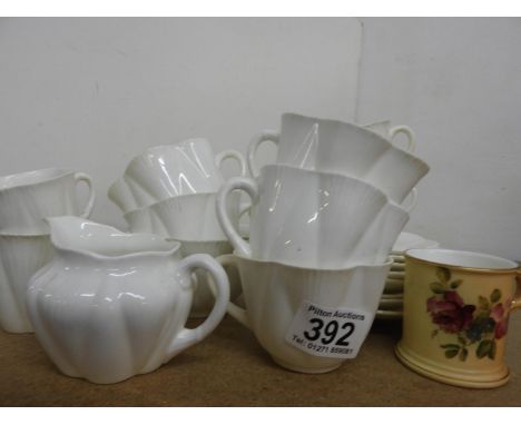 Quantity of Shelley China and Royal Worcester Coffee Can 