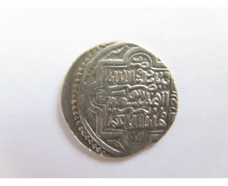 Ilkhans - Mongols of Persia, Adu Sa'id ibn Uljaitu 716-736 H = 1316-1335 A.D., silver double-dirhem, wt. 3.53g., Tabriz Mint 