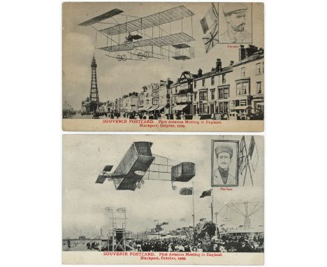 Souvenir first Aviation meeting in Blackpool 1909, Paulhan & Farman   (2)