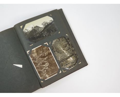 Vintage album containing original mixture   (approx 170 cards)