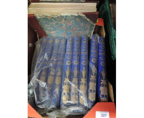 A carton. Miscellany. Includes; Ewald, A. C. 'The Right Hon. Benjamin Disraeli, Earl of Beaconsfield, K.G., and his Times', L